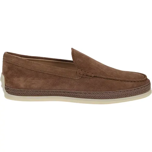 Stylish Slip-On Loafers , male, Sizes: 5 UK, 9 1/2 UK - TOD'S - Modalova