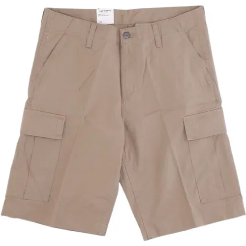 Cargo Shorts Leather Rinset - Carhartt WIP - Modalova