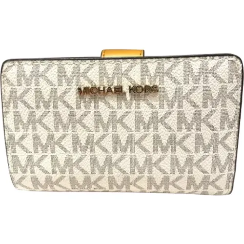 Pre-owned Canvas wallets , female, Sizes: ONE SIZE - Michael Kors Pre-owned - Modalova