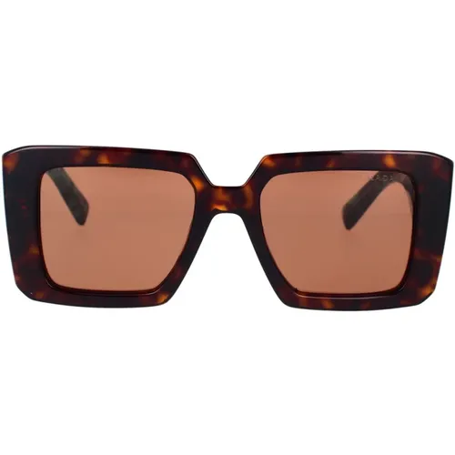 Oversized Quadratische Sonnenbrille , unisex, Größe: 51 MM - Prada - Modalova