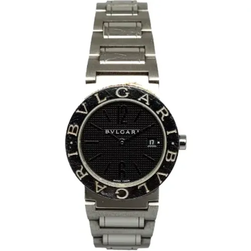 Pre-owned Stainless Steel watches , female, Sizes: ONE SIZE - Bvlgari Vintage - Modalova