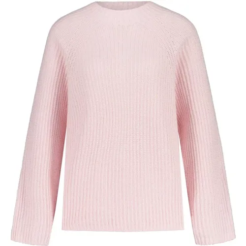 Chunky Knit Cotton Sweater , female, Sizes: M - Rich & Royal - Modalova