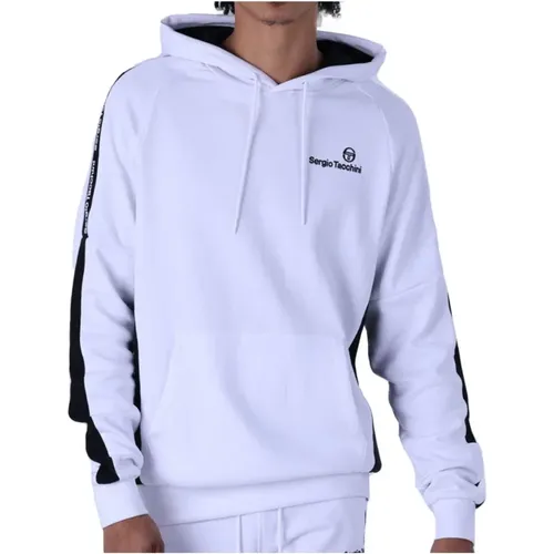 Logo Band Hoodie - Weiß , Herren, Größe: XL - Sergio Tacchini - Modalova