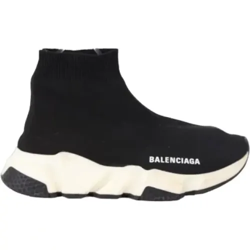Pre-owned Leather sneakers , female, Sizes: 3 UK - Balenciaga Vintage - Modalova