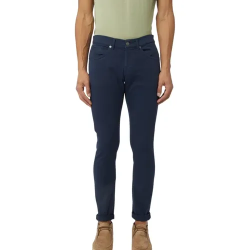 Slim-Fit Trousers Up232 Bs0033.890 , male, Sizes: W35, W32, W30, W36, W38 - Dondup - Modalova