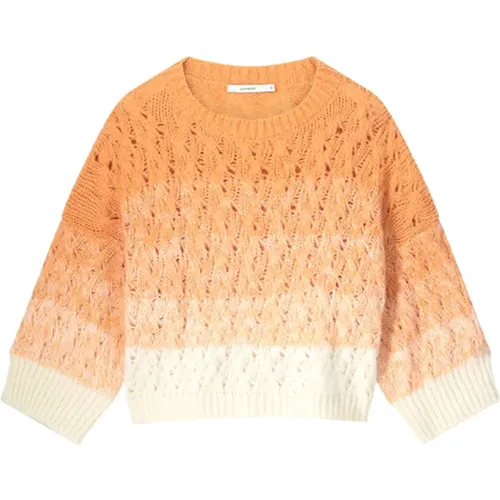 Brushed Alpaca Blend Knit Sweater , female, Sizes: M - Summum Woman - Modalova