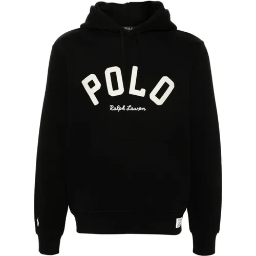 Sweater with Logo Appliqué , male, Sizes: S - Polo Ralph Lauren - Modalova