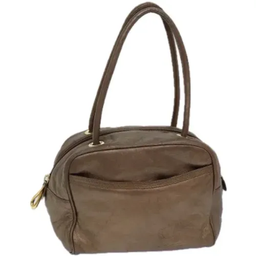 Pre-owned Leder schultertasche - Loewe Pre-owned - Modalova