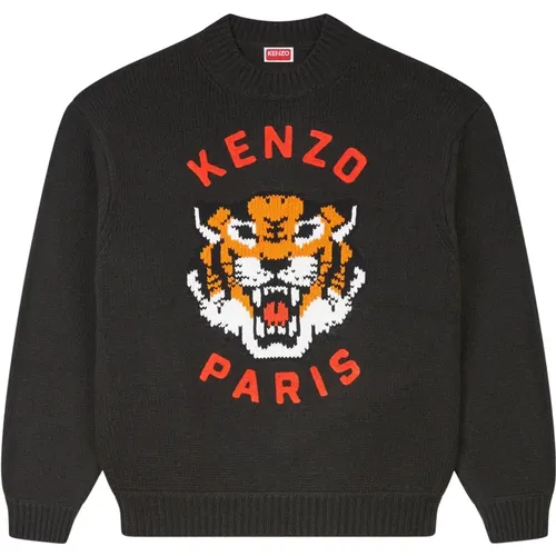 Lucky Tiger Wollpullover Kenzo - Kenzo - Modalova