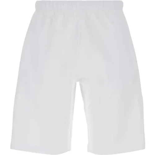 Weiße Bermuda-Shorts aus Stretch-Baumwolle - Kenzo - Modalova