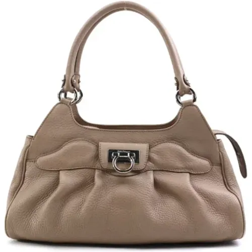 Pre-owned Leather handbags , female, Sizes: ONE SIZE - Salvatore Ferragamo Pre-owned - Modalova