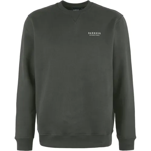 Charlton Crew Neck Sweatshirt , male, Sizes: M, XL, L, S - Barbour - Modalova