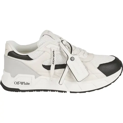 Off , Sneakers - Kick OFF , male, Sizes: 6 UK, 10 UK, 8 UK, 7 UK - Off White - Modalova