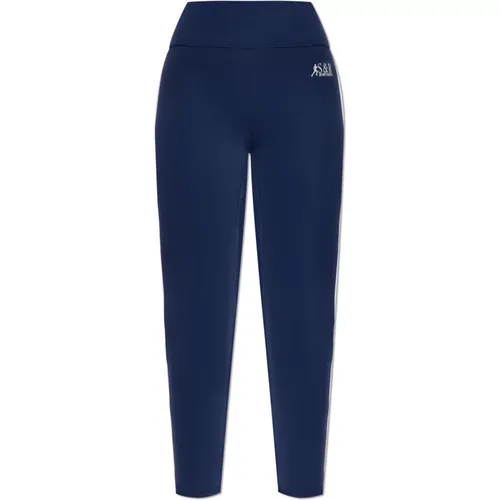 Leggings aus der Wall Street Kollektion , Damen, Größe: M - Sporty & Rich - Modalova