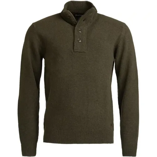 Essential Patch Half Zip Sweater , male, Sizes: M - Barbour - Modalova