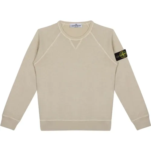 Kompass-Patch-Baumwoll-Sweatshirt - Stone Island - Modalova