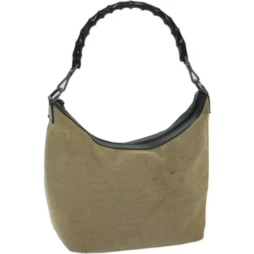 Pre-owned Canvas shoulder-bags , female, Sizes: ONE SIZE - Gucci Vintage - Modalova