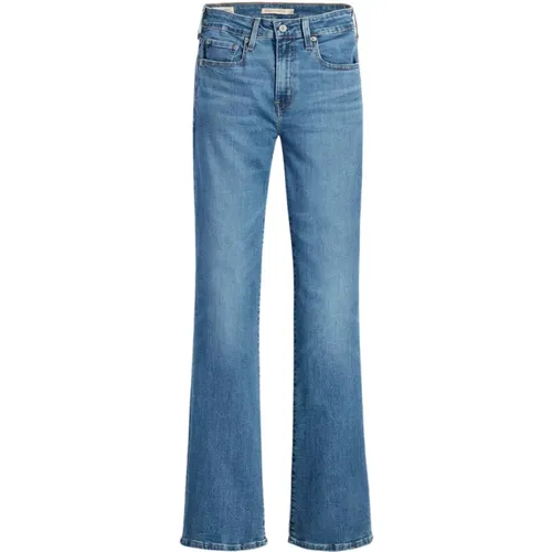 Levi's, Bootcut Jeans mit hoher Taille , Damen, Größe: W30 L30 - Levis - Modalova