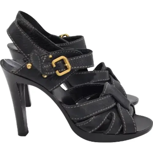 Pre-owned Leather heels , female, Sizes: 5 UK - Chloé Pre-owned - Modalova