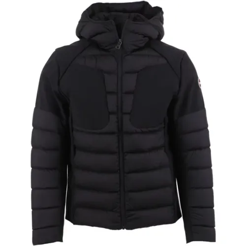 Double Fabric Hooded Down Jacket , male, Sizes: M, XL, 3XL, 2XL, L - Colmar - Modalova
