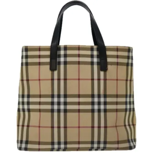 Pre-owned Canvas totes , female, Sizes: ONE SIZE - Burberry Vintage - Modalova