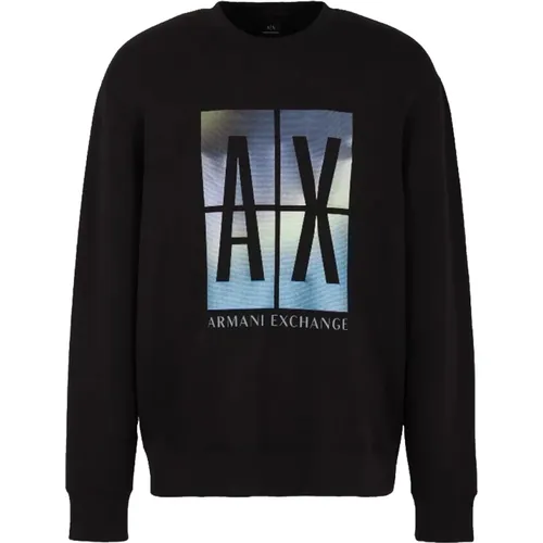 Sweaters , male, Sizes: L - Armani Exchange - Modalova