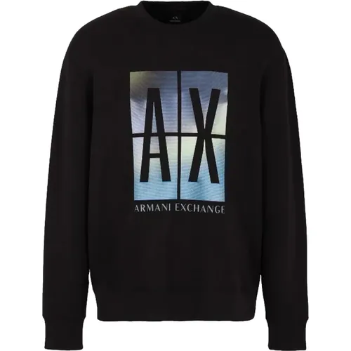 Sweaters , male, Sizes: S, M, XS, XL, L - Armani Exchange - Modalova