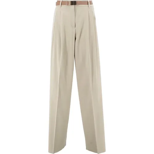 Trousers with French Pockets , female, Sizes: XS, 3XS, 2XS - Max Mara Studio - Modalova