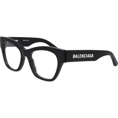 Square Frame Eyeglasses Bb0263O , unisex, Sizes: 52 MM - Balenciaga - Modalova