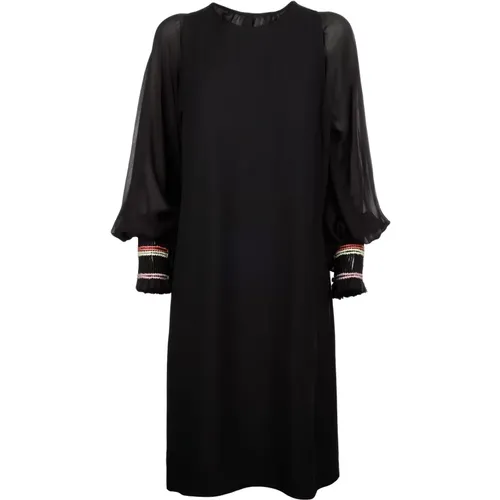 Silk Midi Dress , female, Sizes: XL - Chloé - Modalova