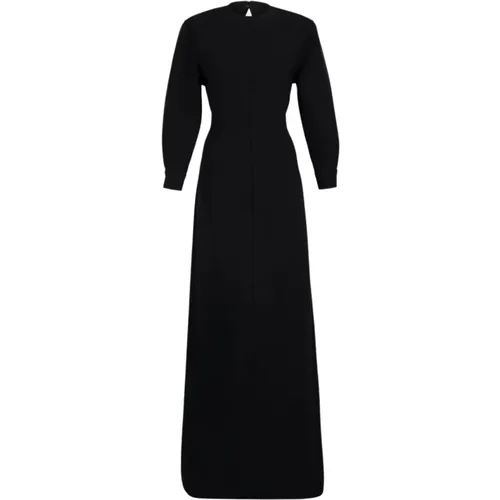 Maxi Dress with Back Knot Detail , female, Sizes: M, XL - Saint Laurent - Modalova