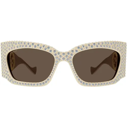 Sunglasses , female, Sizes: 62 MM - Gucci - Modalova