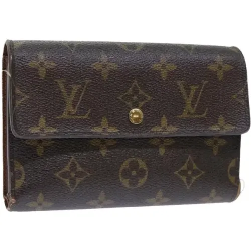 Pre-owned Canvas wallets , female, Sizes: ONE SIZE - Louis Vuitton Vintage - Modalova