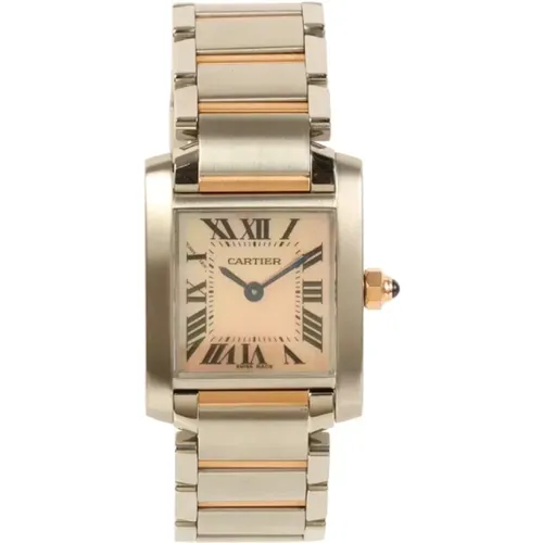 Pre-owned Metal watches , female, Sizes: ONE SIZE - Cartier Vintage - Modalova