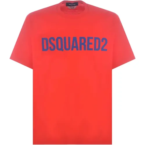 Regular Fit T-Shirts , male, Sizes: XL - Dsquared2 - Modalova