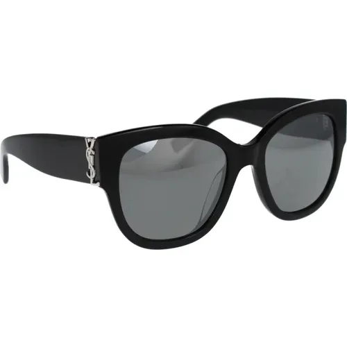 Iconic Sunglasses with 2-Year Warranty , female, Sizes: L - Saint Laurent - Modalova