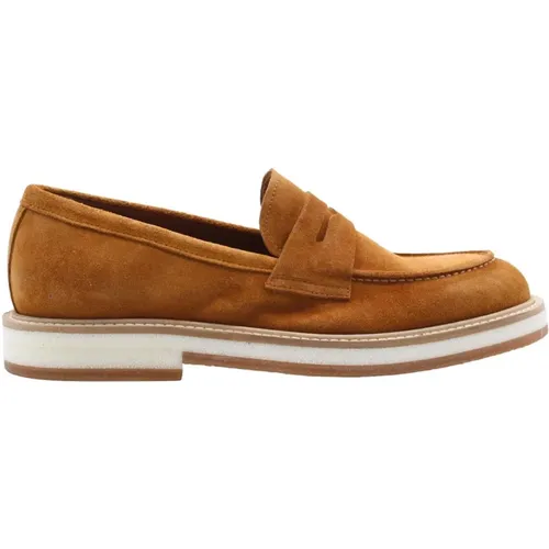 Loafers , male, Sizes: 8 1/2 UK, 7 UK, 9 UK, 7 1/2 UK, 9 1/2 UK, 8 UK - Flecs - Modalova