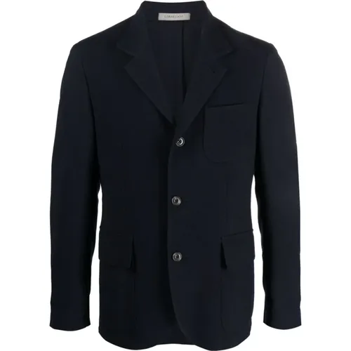 Wool jacket , male, Sizes: M - Corneliani - Modalova