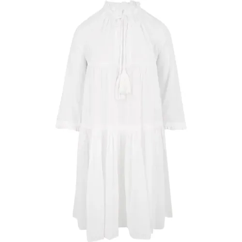Weiße Kleid von Douuod , Damen, Größe: XS - Douuod Woman - Modalova