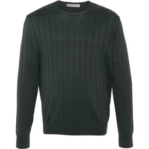 Graue Sweaters für Männer , Herren, Größe: 2XL - Corneliani - Modalova