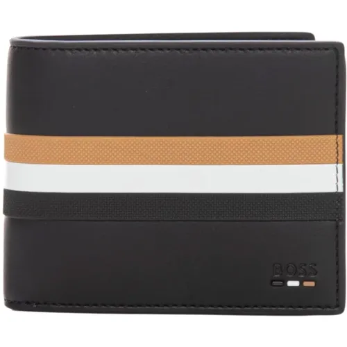 Trifold Wallet with Cardholder Compartments , male, Sizes: ONE SIZE - Boss - Modalova
