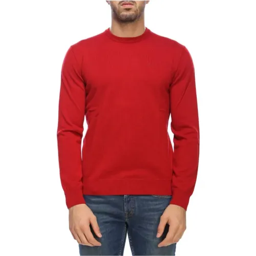 Minimalist Wool Sweater , male, Sizes: 3XL, XL - Emporio Armani - Modalova