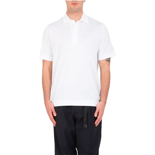 Klassisches Polo Shirt in Filo Scozia , Herren, Größe: XL - Circolo 1901 - Modalova