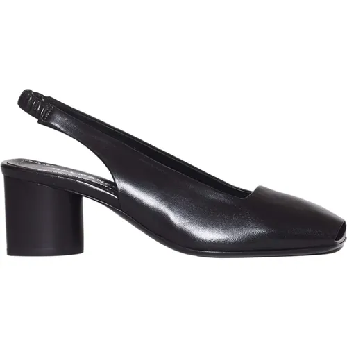 Women Shoes Pumps Nero , female, Sizes: 7 UK - Halmanera - Modalova