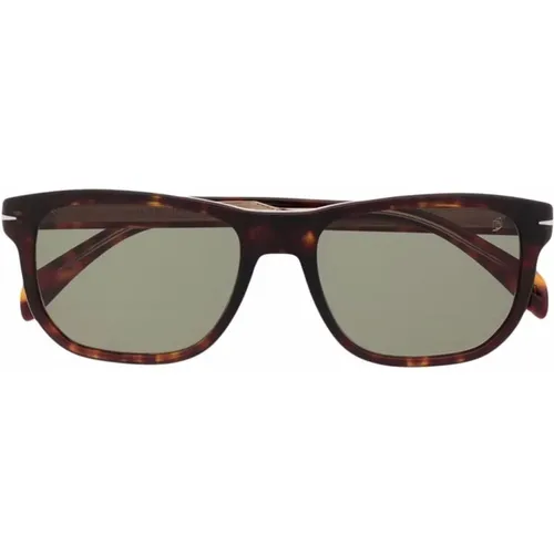 Db1045S 086Qt Sunglasses , male, Sizes: 54 MM - Eyewear by David Beckham - Modalova