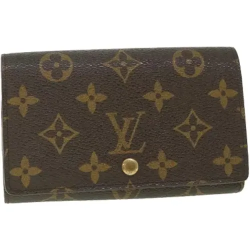 Pre-owned Coated canvas wallets , female, Sizes: ONE SIZE - Louis Vuitton Vintage - Modalova