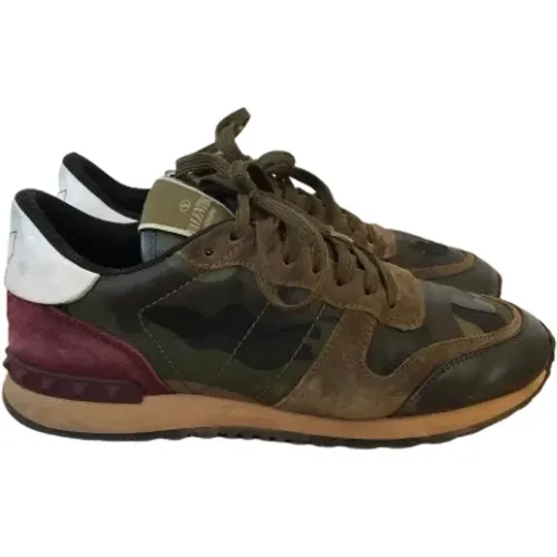 Pre-owned Suede sneakers , unisex, Sizes: 7 UK - Valentino Vintage - Modalova