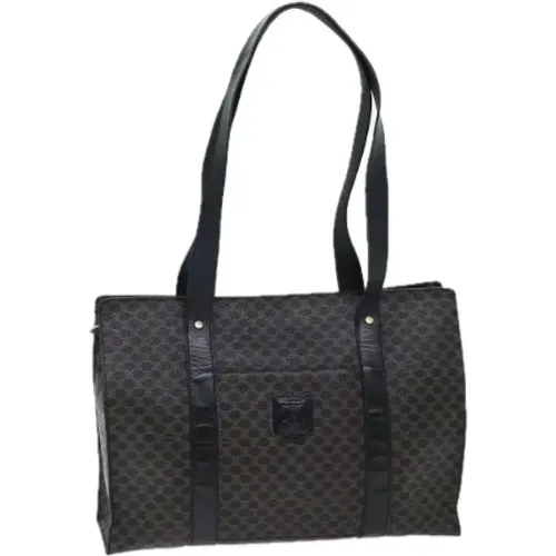 Pre-owned Leather totes , female, Sizes: ONE SIZE - Celine Vintage - Modalova