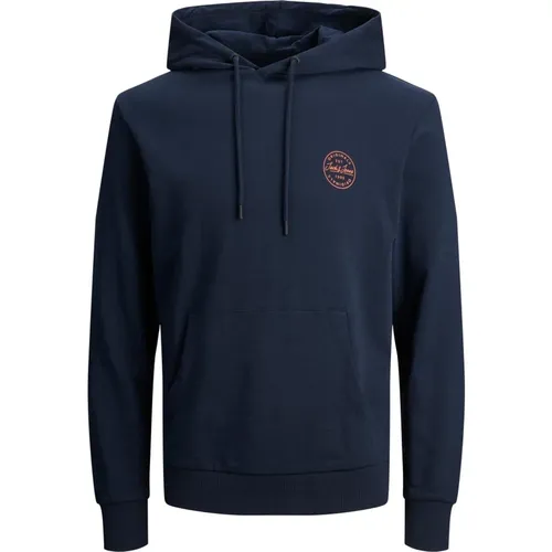 Hai Hoodie mit Logo-Print , Herren, Größe: M - jack & jones - Modalova