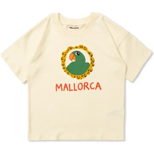 T-Shirt mit einem Papageienmotiv - Mini Rodini - Modalova